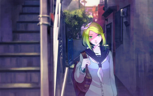 Rin Kagamine Anime Vocaloid HD Desktop Wallpaper | Background Image