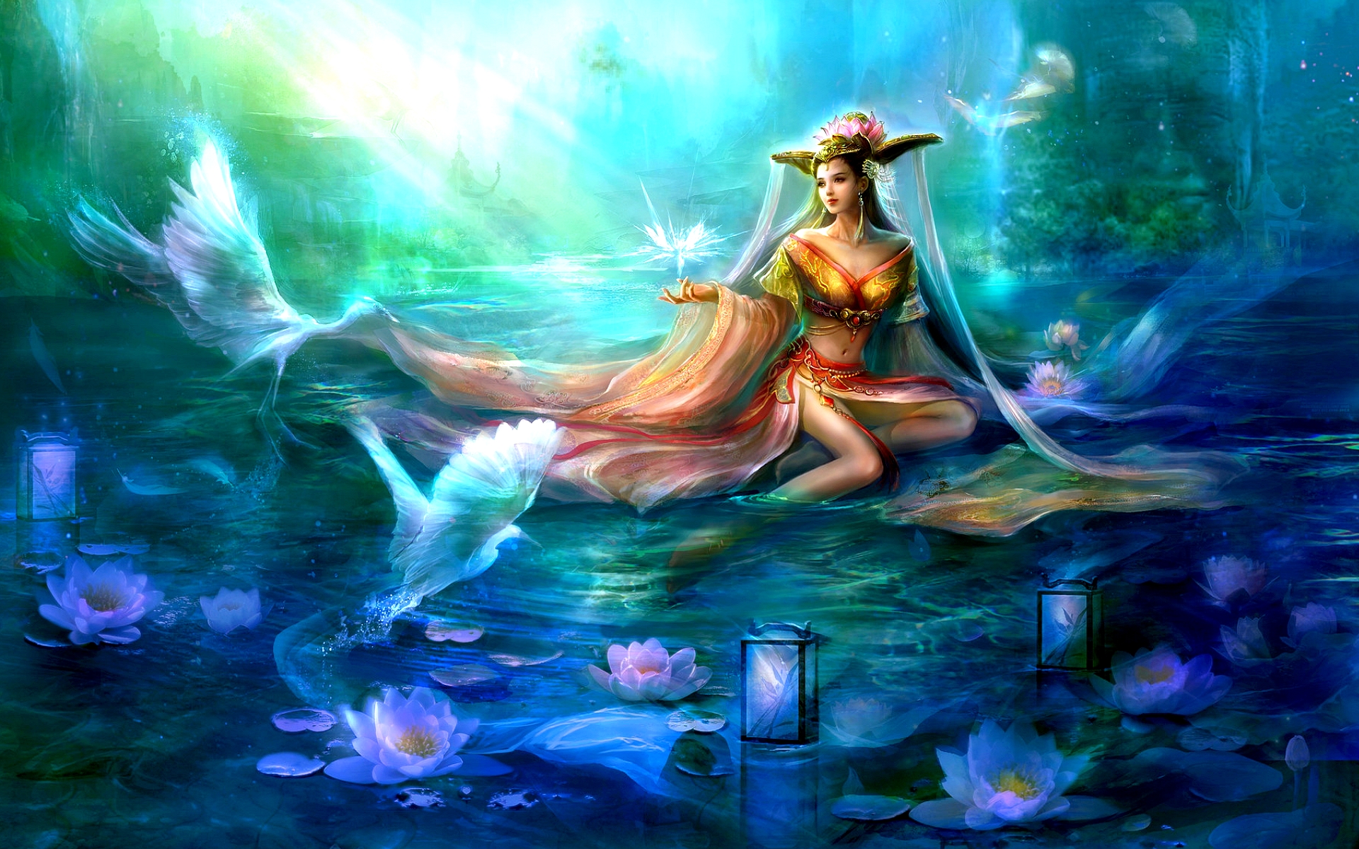 Fantasy Girl HD Wallpaper | Background Image | 1920x1200 ...