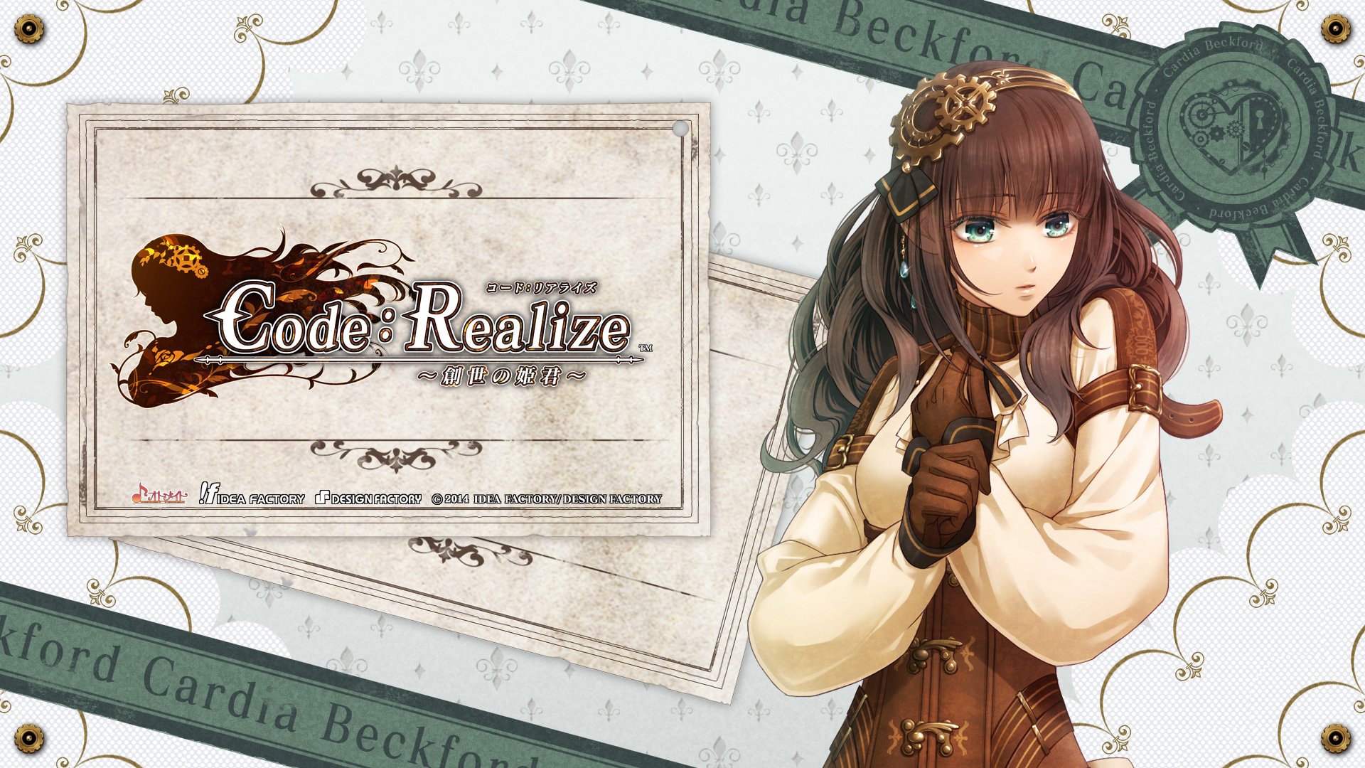 Download Cardia (Code: Realize) Video Game Code: Realize HD Wallpaper by miko