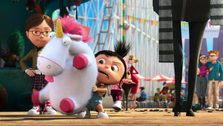 Margo (Despicable Me) Agnes (Despicable Me) movie Despicable Me HD Desktop Wallpaper | Background Image