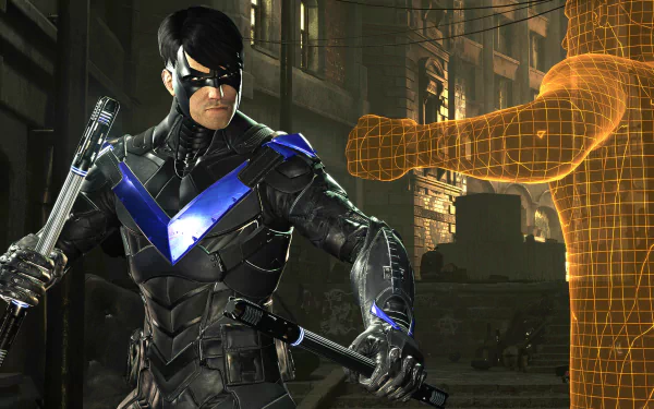 Nightwing video game Batman: Arkham VR HD Desktop Wallpaper | Background Image
