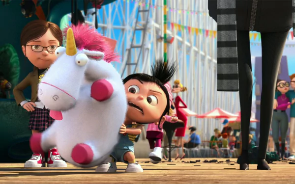 Margo (Despicable Me) Agnes (Despicable Me) movie Despicable Me HD Desktop Wallpaper | Background Image
