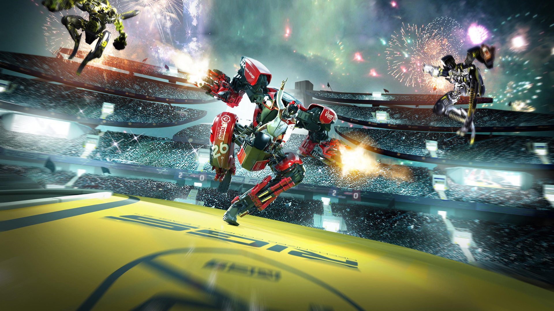 Download Video Game RIGS Mechanized Combat League 4k Ultra HD Wallpaper