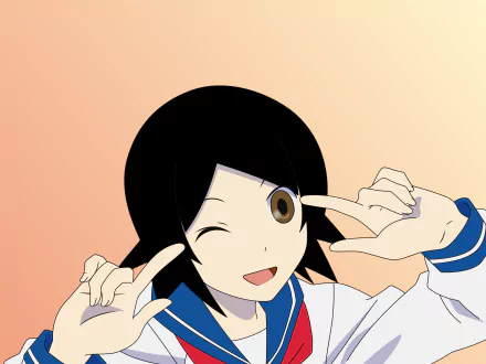 Nami Hitou Anime Sayonara Zetsubou-Sensei HD Desktop Wallpaper | Background Image