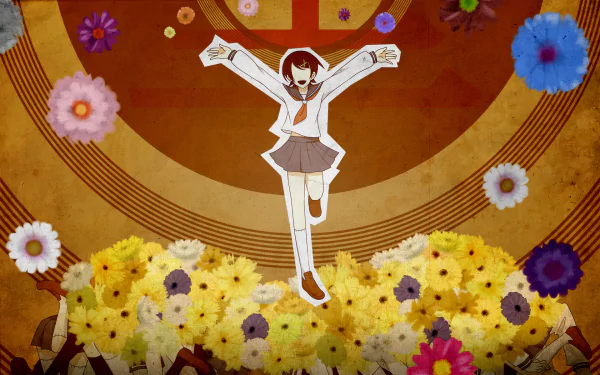Kafuka Fuura Anime Sayonara Zetsubou-Sensei HD Desktop Wallpaper | Background Image