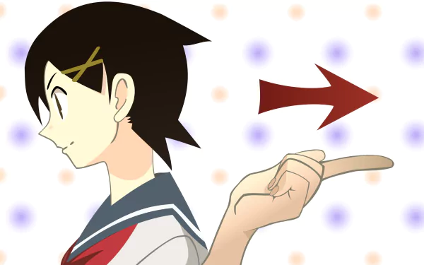 Kafuka Fuura Anime Sayonara Zetsubou-Sensei HD Desktop Wallpaper | Background Image