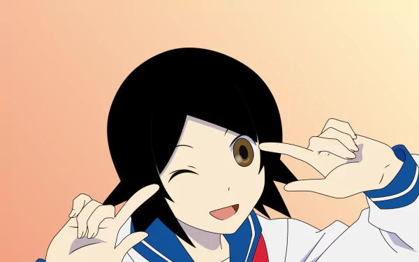 Nami Hitou Anime Sayonara Zetsubou-Sensei HD Desktop Wallpaper | Background Image