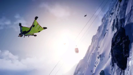  Steep - Icy Skydiving