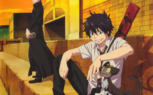 Anime Blue Exorcist HD Desktop Wallpaper | Background Image