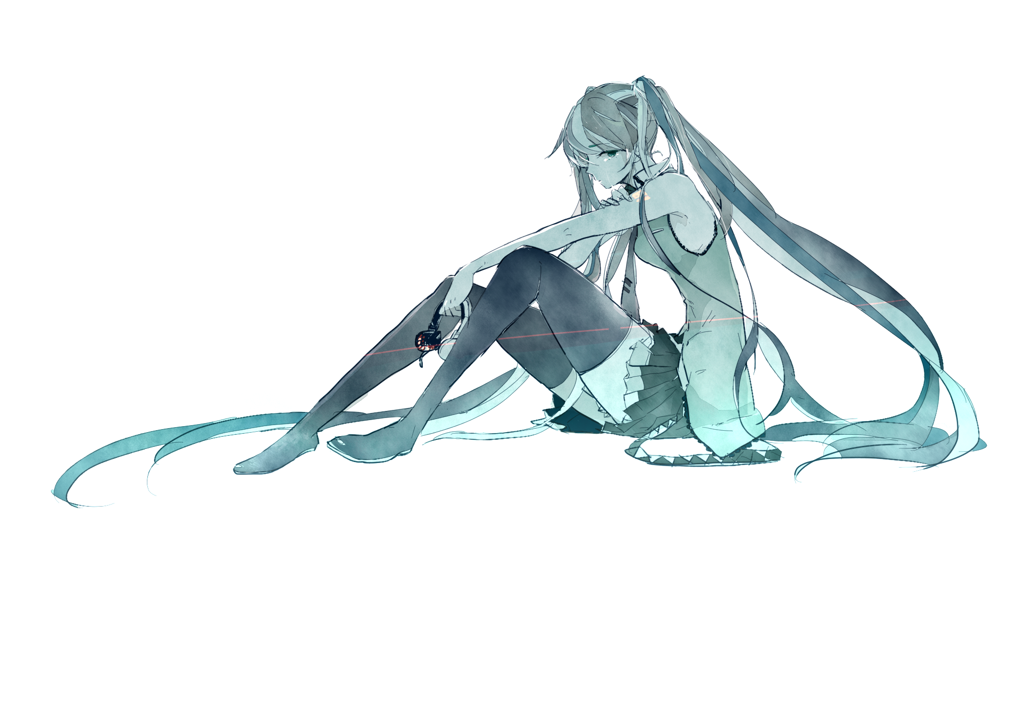 Download Hatsune Miku Anime Vocaloid HD Wallpaper