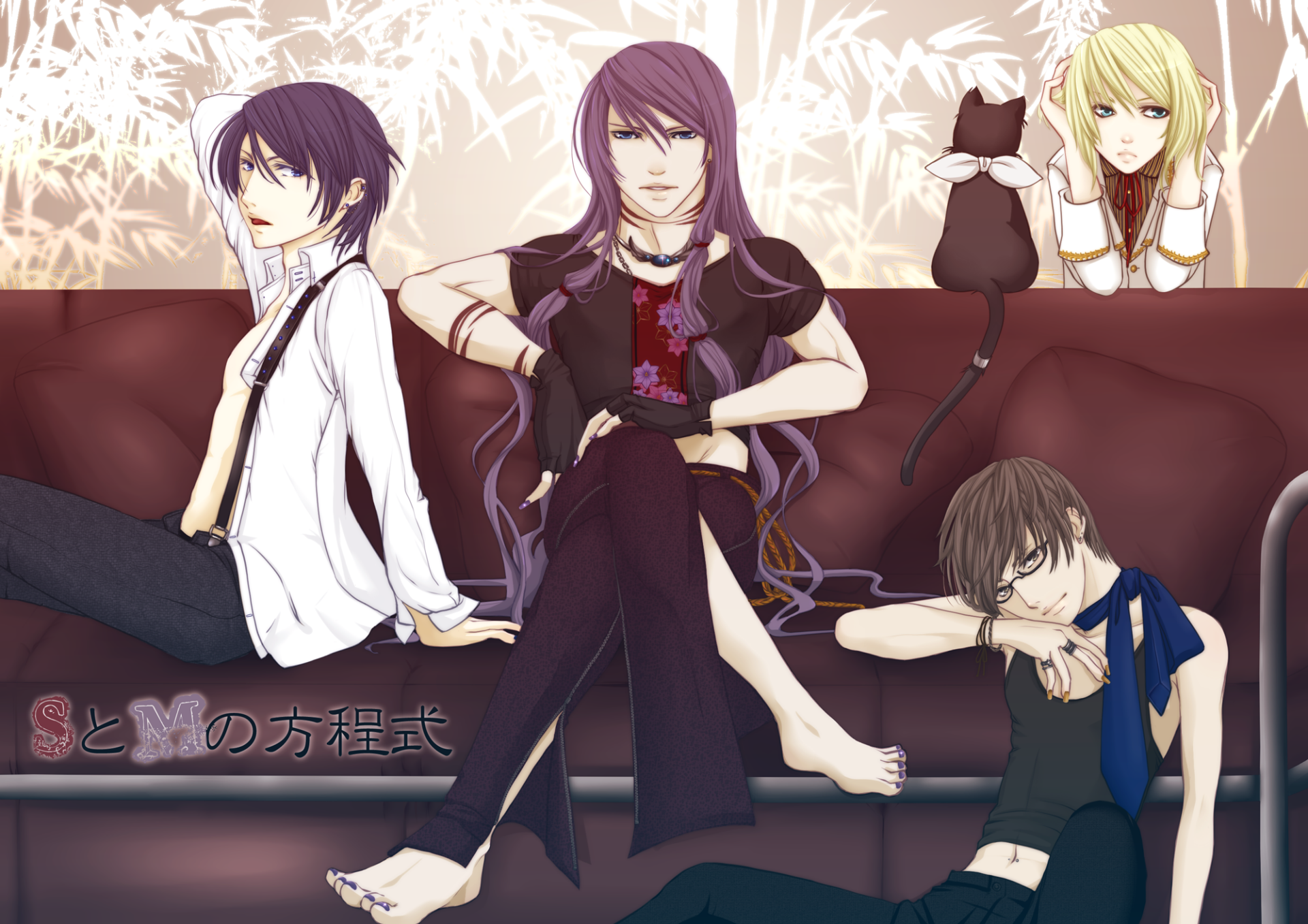 Download Hiyama Kiyoteru Kamui Gakupo Kaito (Vocaloid) Len Kagamine Anime Vocaloid HD Wallpaper