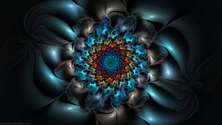 gray design Abstract fractal HD Desktop Wallpaper | Background Image
