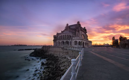  The Constanța Casino in Constanta, Romania