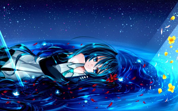 Anime Vocaloid Hatsune Miku HD Wallpaper | Background Image