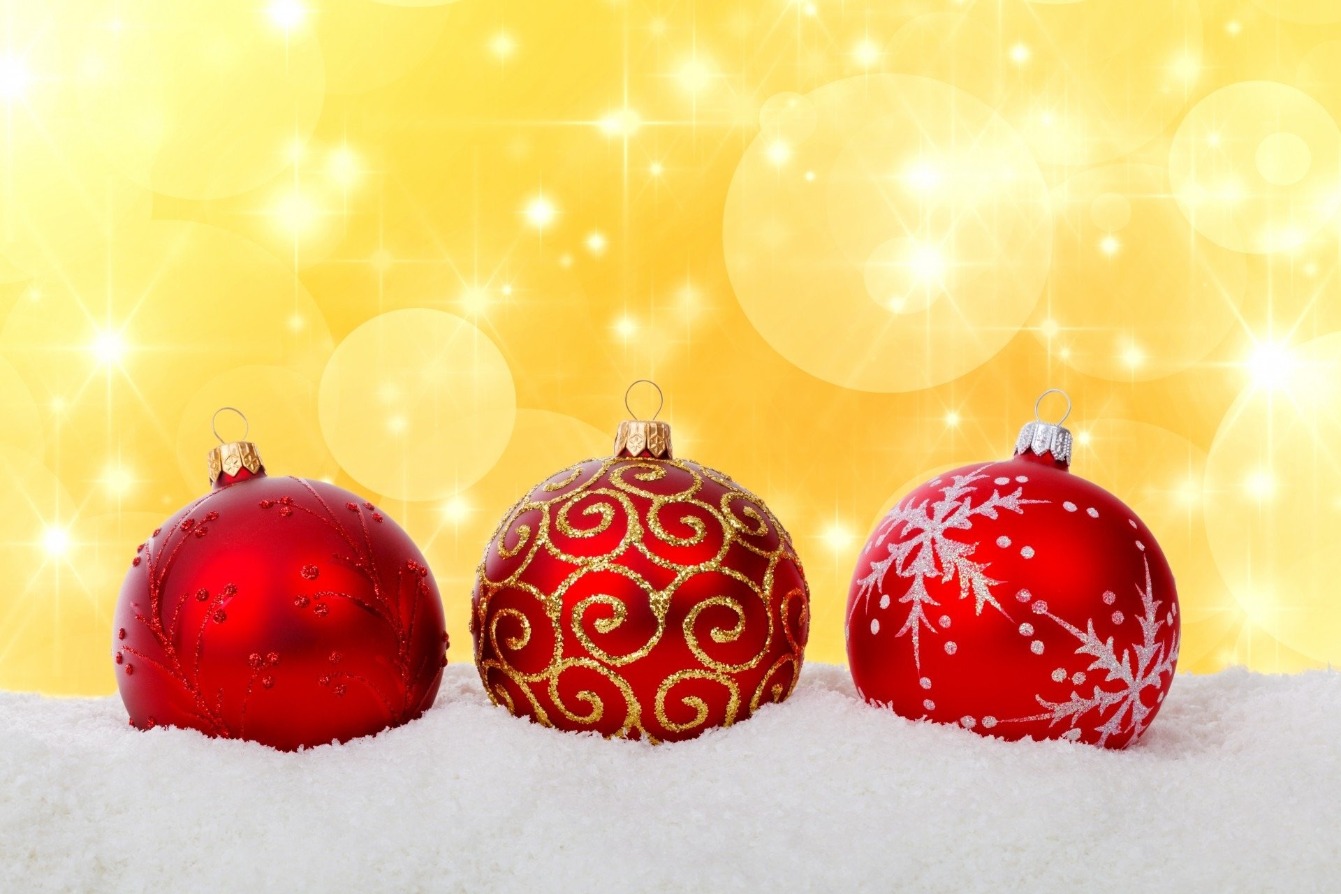 Download Bauble Christmas Ornaments Holiday Christmas HD Wallpaper