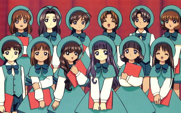 Tomoyo Daidouji Anime Cardcaptor Sakura HD Desktop Wallpaper | Background Image