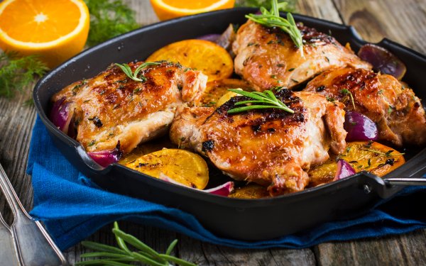 Food Chicken Meat HD Wallpaper | Background Image