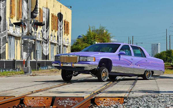 lowrider vehicle Cadillac Fleetwood HD Desktop Wallpaper | Background Image