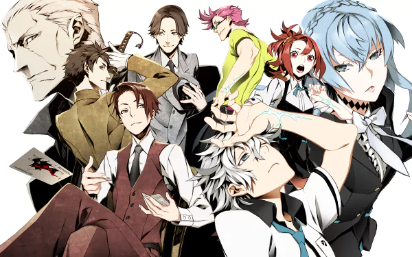 Hajime Tenga Miyoshi (Joker Game) Anime crossover HD Desktop Wallpaper | Background Image