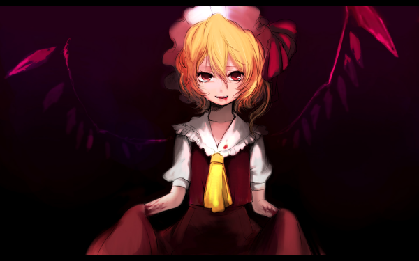 Anime Touhou Flandre Scarlet HD Wallpaper | Background Image