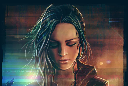 face Sci Fi woman HD Desktop Wallpaper | Background Image
