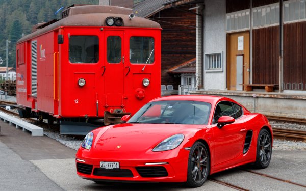 Vehicles Porsche Cayman S Porsche Porsche Cayman Car Train HD Wallpaper | Background Image