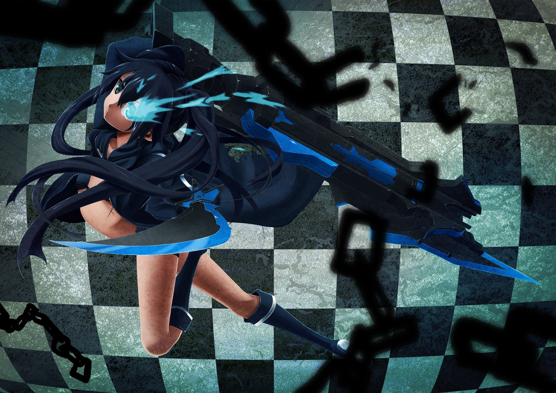 Anime Black Rock Shooter HD Wallpaper