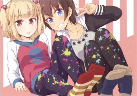 Anime New Game! HD Desktop Wallpaper | Background Image