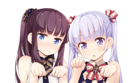 Hifumi Takimoto Aoba Suzukaze Anime New Game! HD Desktop Wallpaper | Background Image