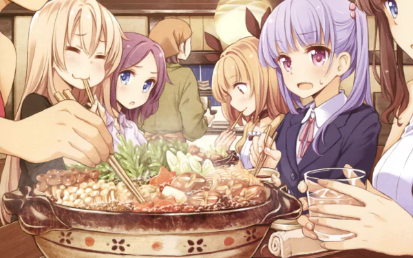 Anime New Game! HD Desktop Wallpaper | Background Image
