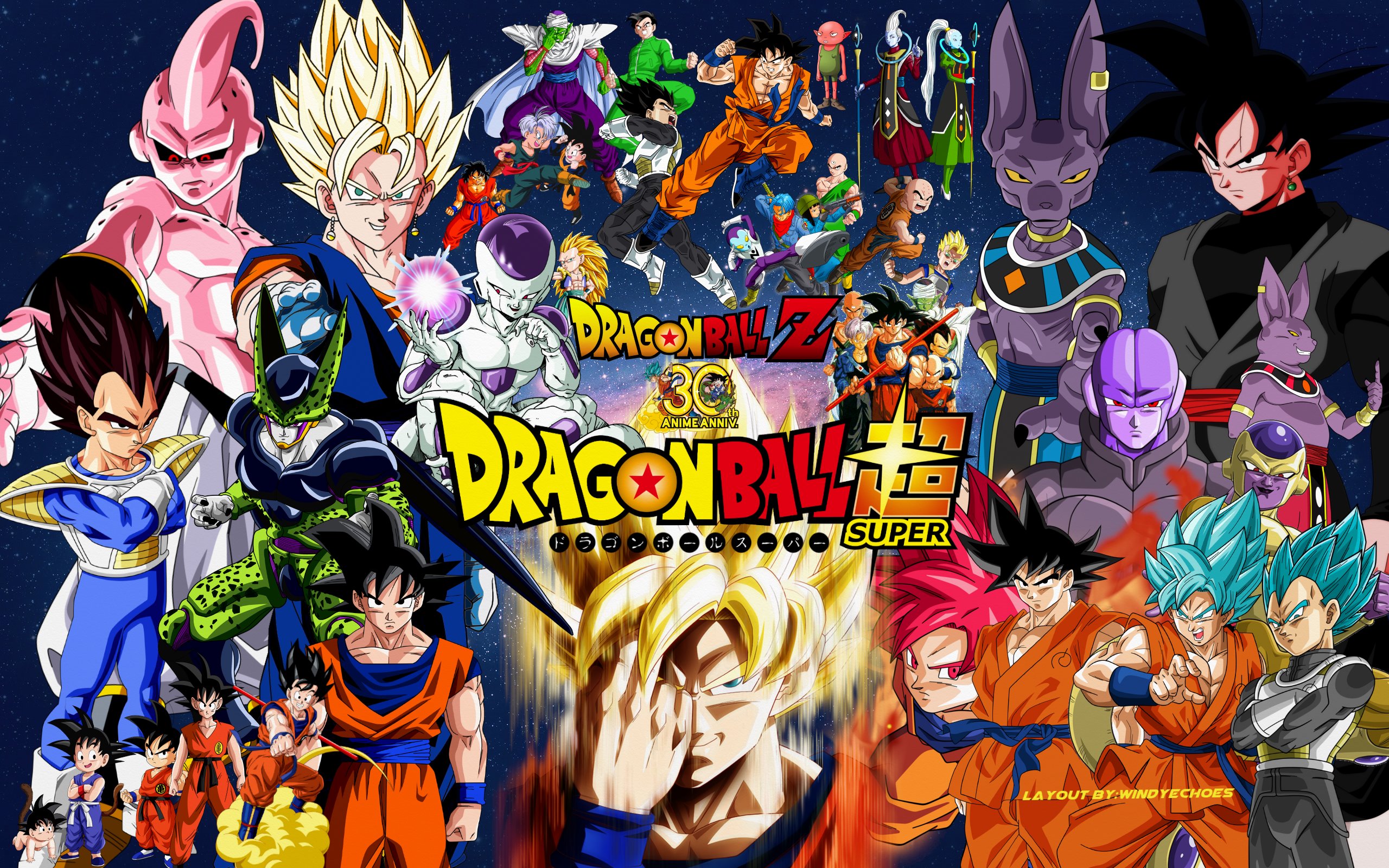 Anime Dragon Ball Super HD Fond D cran