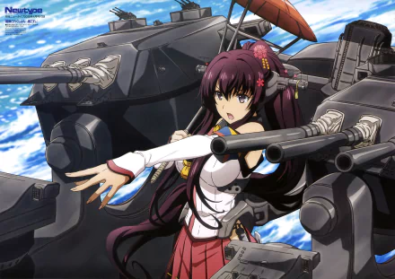 Yamato (Kancolle) Anime Kantai Collection HD Desktop Wallpaper | Background Image