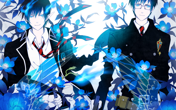 Anime Blue Exorcist Yukio Okumura Rin Okumura HD Wallpaper | Background Image