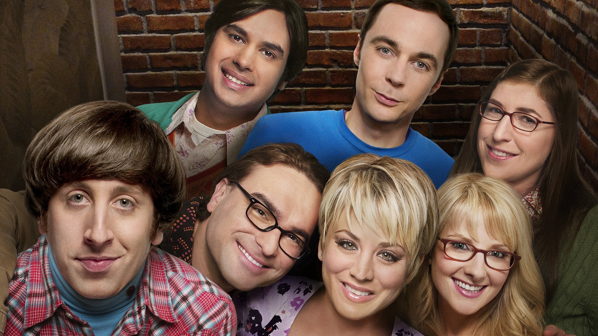 the big bang theory cast wallpaper