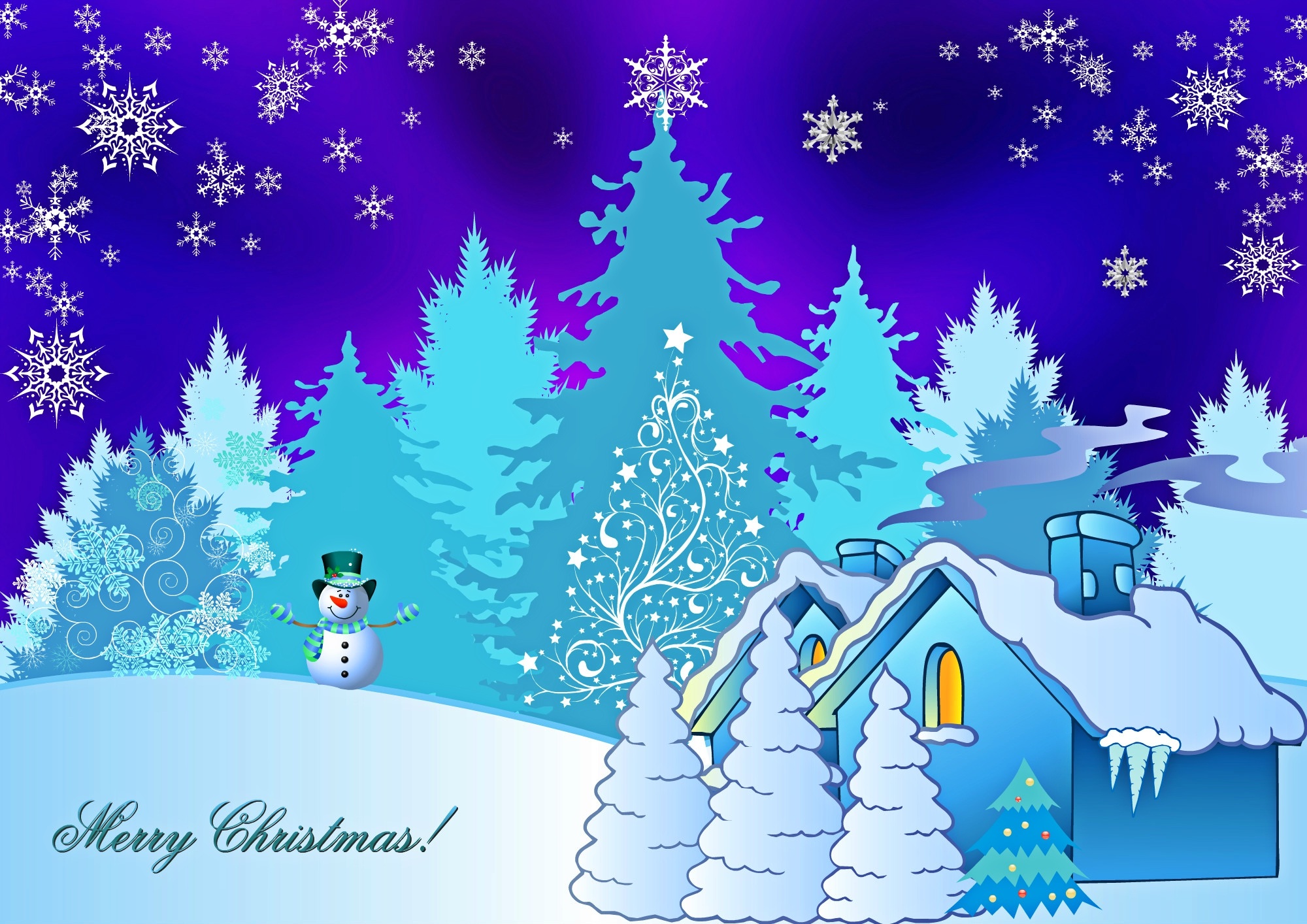 Winter Wonderland Christmas Wallpaper