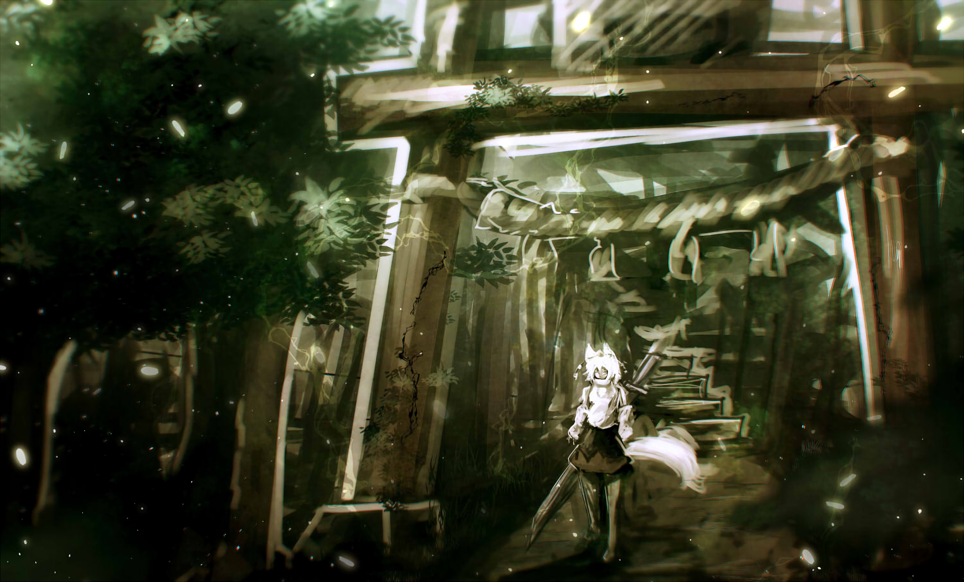 Download Momiji Inubashiri Anime Touhou HD Wallpaper