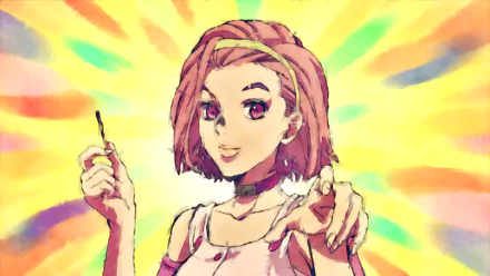 Jojo's Bizarre Adventure: Diamond Is Unbreakable pink eyes pink hair Reimi Sugimoto Anime Jojo's Bizarre Adventure HD Desktop Wallpaper | Background Image