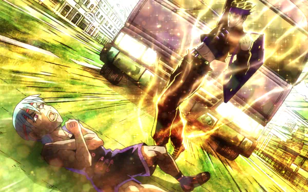 Ken Oyanagi Rohan Kishibe Anime Jojo's Bizarre Adventure HD Desktop Wallpaper | Background Image