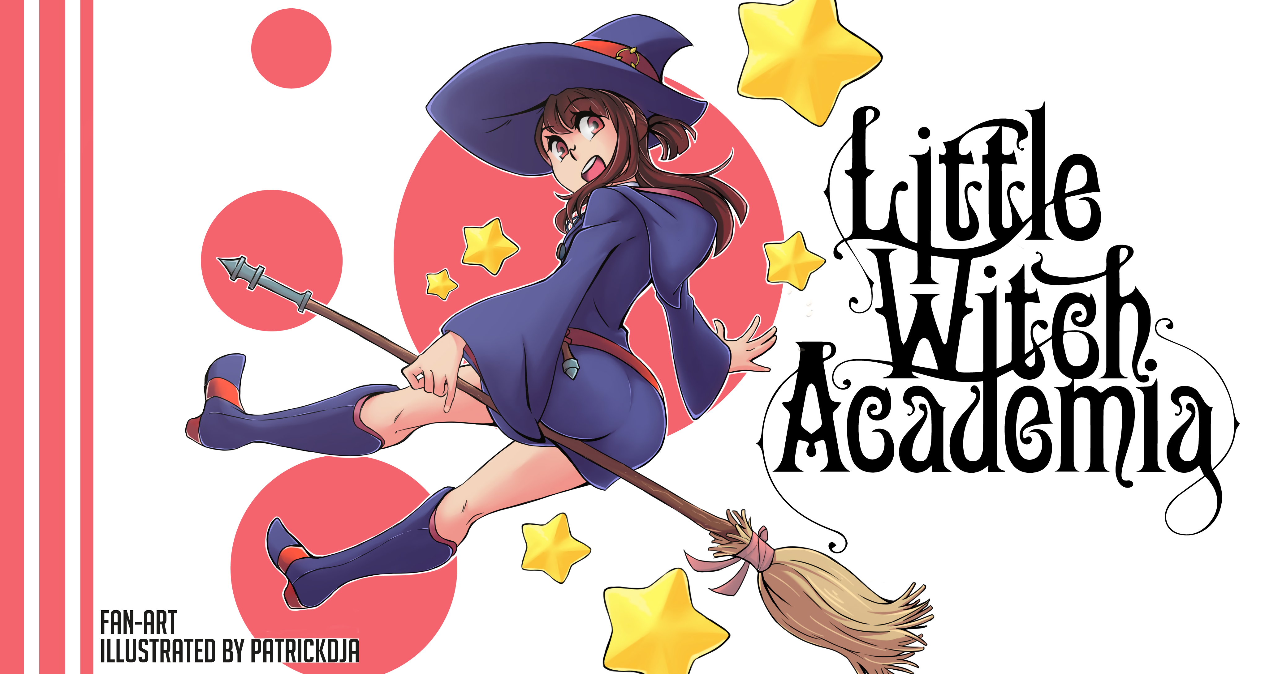 Little Witch Academia 4k Ultra HD Wallpaper