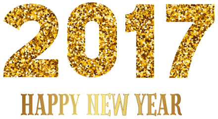 golden New Year holiday New Year 2017 HD Desktop Wallpaper | Background Image