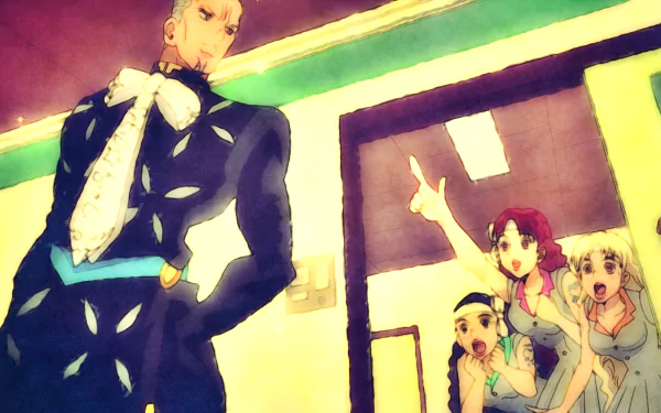  JoJo's Bizarre Adventure: Diamond is Unbreakable - Yuya &amp; His Fangirls by Terumi Nishii