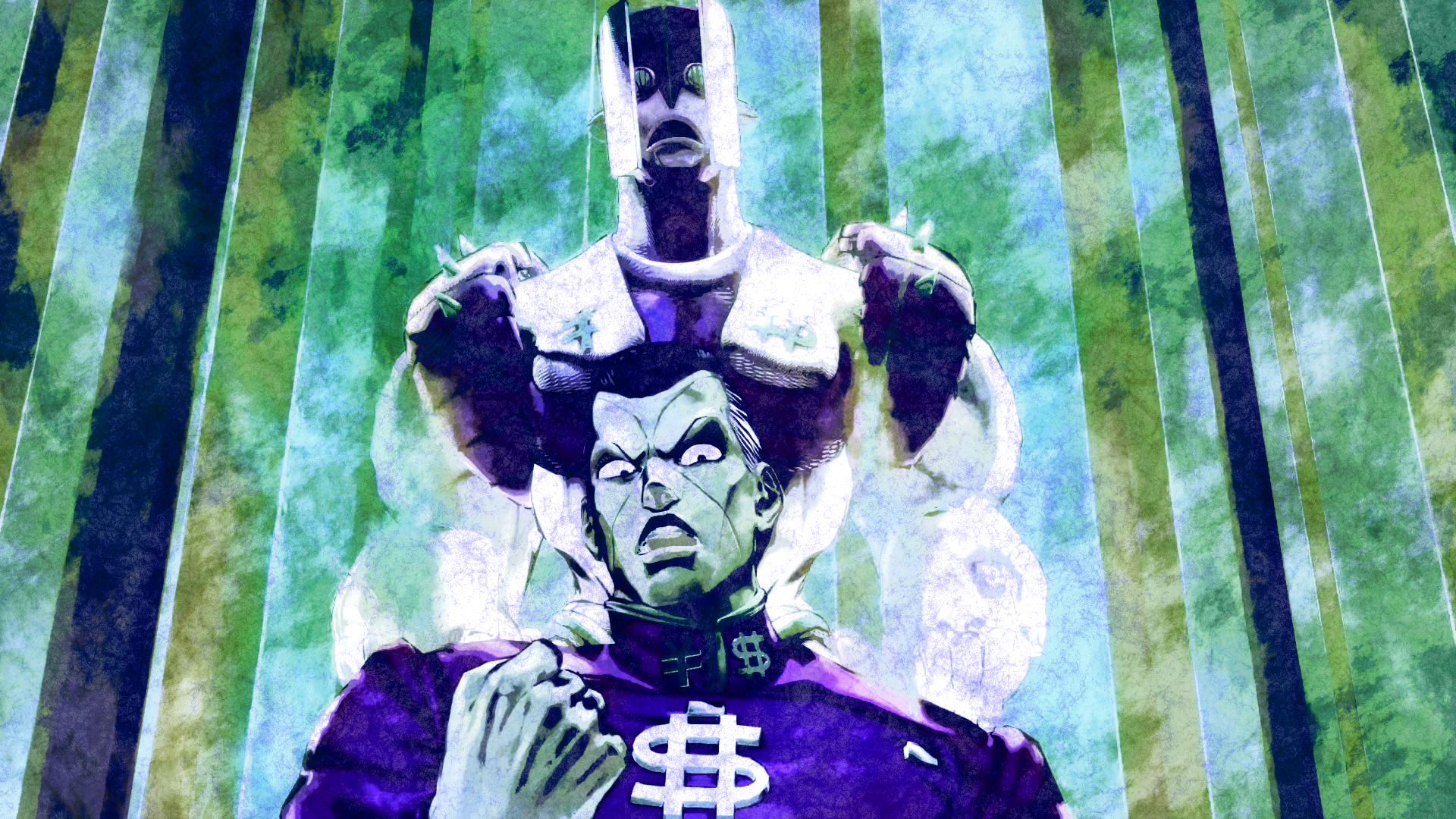 Download The Hand (Jojo's Bizarre Adventure) Okuyasu Nijimura Anime Jojo's Bizarre Adventure HD Wallpaper