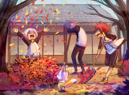 Anime Touken Ranbu HD Desktop Wallpaper | Background Image