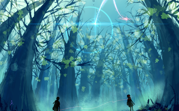 Anime Your Name. Mitsuha Miyamizu Taki Tachibana Kimi No Na Wa. HD Wallpaper | Background Image