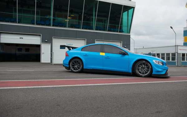 race car WTCC Volvo S60 Polestar TC1 WTCC Prototype vehicle Volvo S60 HD Desktop Wallpaper | Background Image