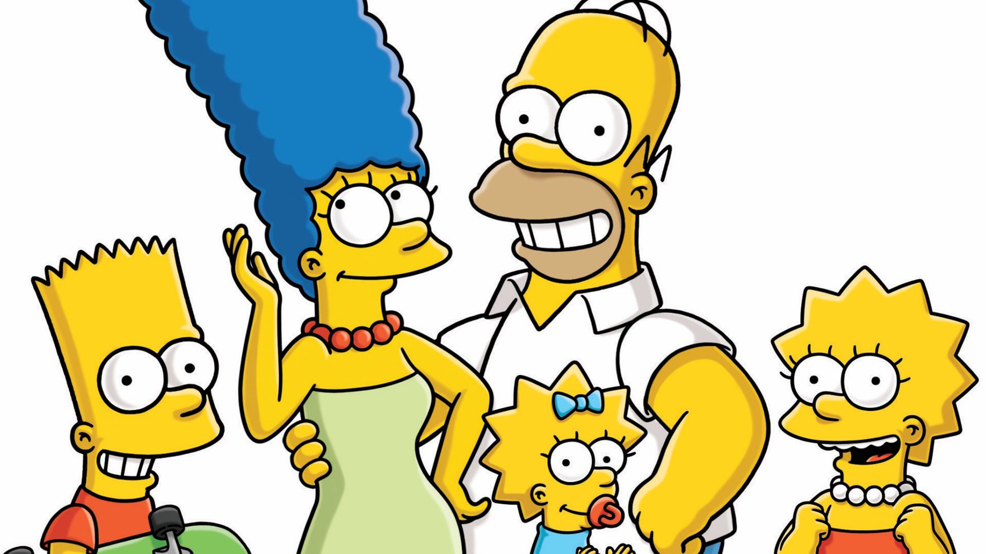 Download Lisa Simpson Marge Simpson Maggie Simpson Bart Simpson Homer Simpson TV Show The Simpsons  HD Wallpaper