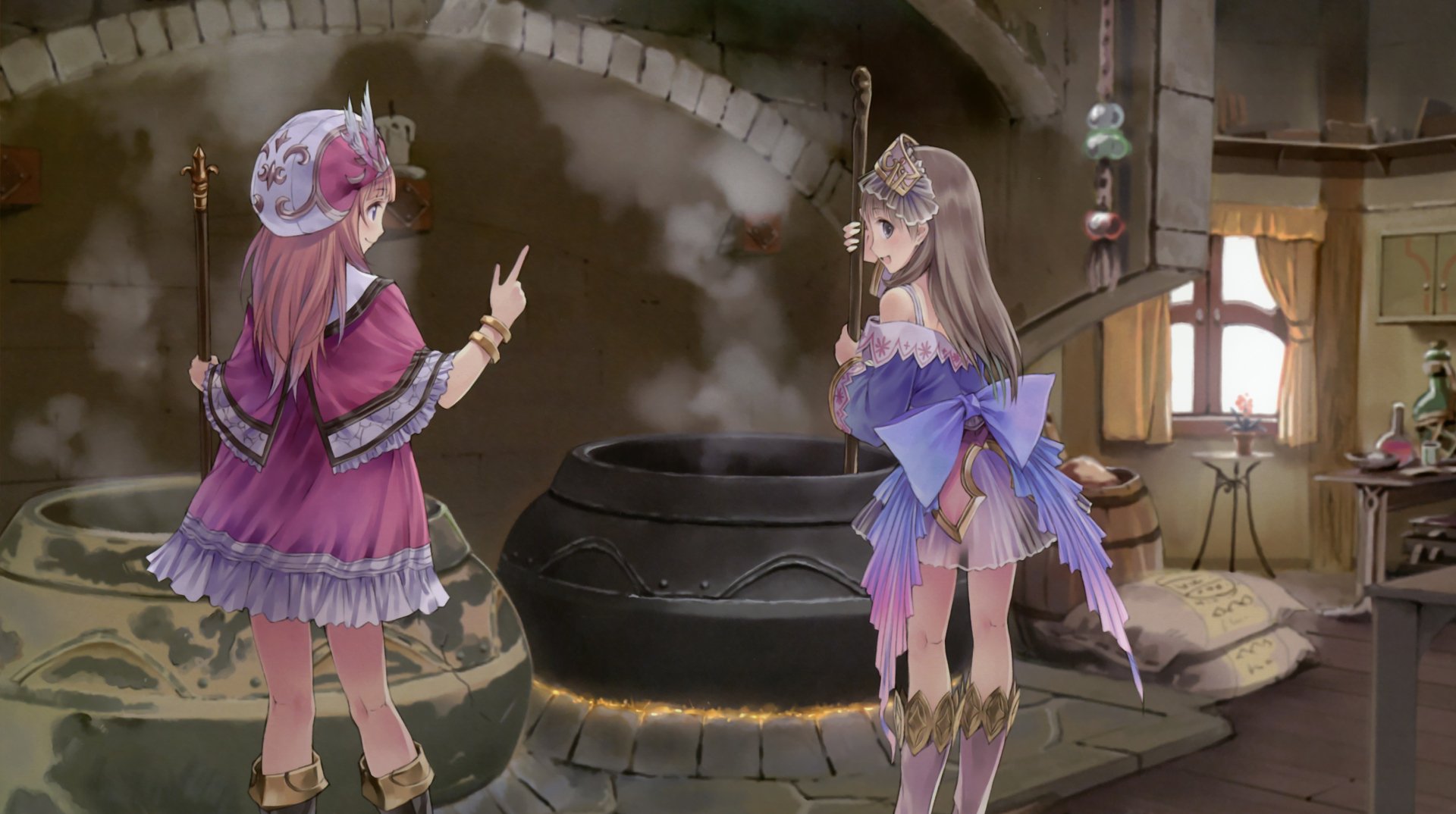 Download Video Game Atelier Totori HD Wallpaper by Kishida Mel