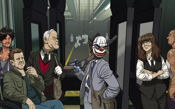 Chains (Payday) video game Payday 2 HD Desktop Wallpaper | Background Image