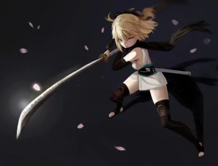 Sakura Saber Anime Fate/Grand Order HD Desktop Wallpaper | Background Image