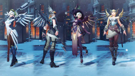  Overwatch Mercy Holiday